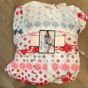 NWT Victorias Secret, Thermal Fairaisle PJ set, Medium